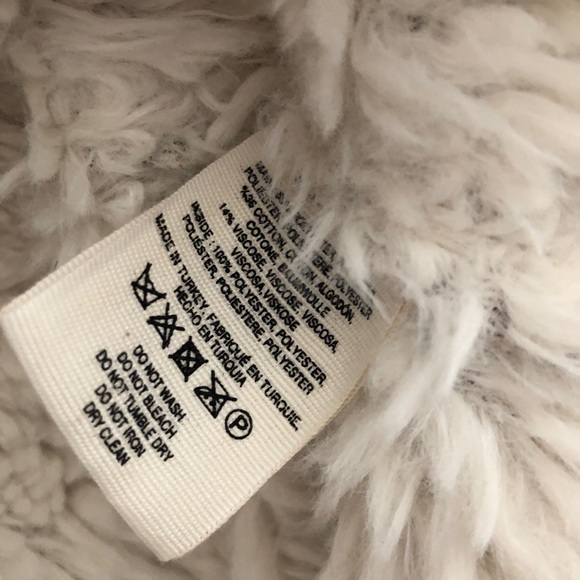 Anthropologie Hei Hei Jaquard Sherpa Pattern Vest - Picture 3 of 5